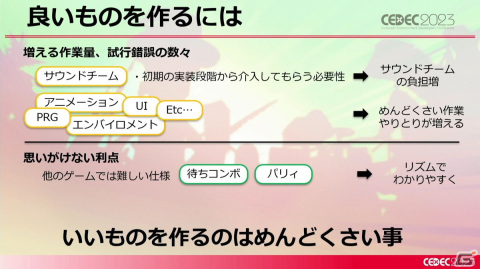 「Hi-Fi RUSH」の開発はとてもめんどくさかった!傑作リズムアクションゲームができるまで【CEDEC2023】の画像33