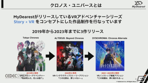 VRアドベンチャー「ディスクロニア: CA」はゲーム体験の継承＋進化をどう両立させたのか？VRの特性を阻害しない体験設計とは【CEDEC2023】の画像4