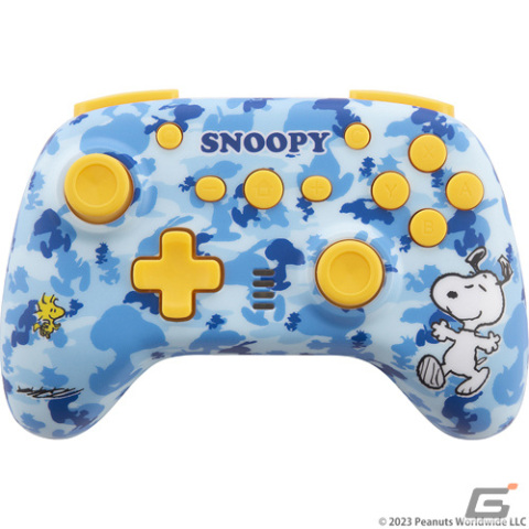 スヌーピーデザインのSwitch用ワイヤレスコントローラーとJoy-Conを装着したまま本体を収納できるポーチが登場！の画像7