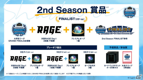 「Shadowverse」大学生リーグ 23-24 2nd Seasonのエントリー受付が開始！学生実行委員会の新メンバーも募集中の画像3
