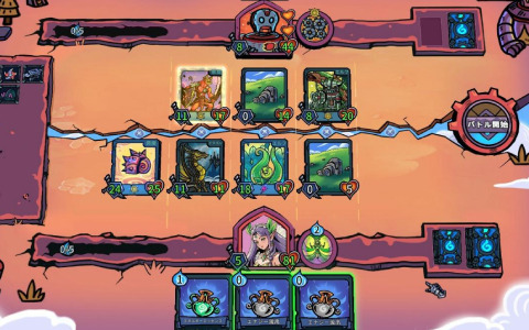 「Looper Tactics」がSteamでリリース！カードバトルとボードゲームが融合したストラテジーRPG