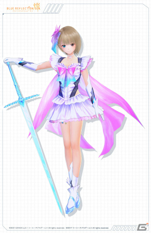 「ブルリフ燦」に「BLUE REFLECTION 幻に舞う少女の剣」の主人公・白井日菜子が登場！の画像6