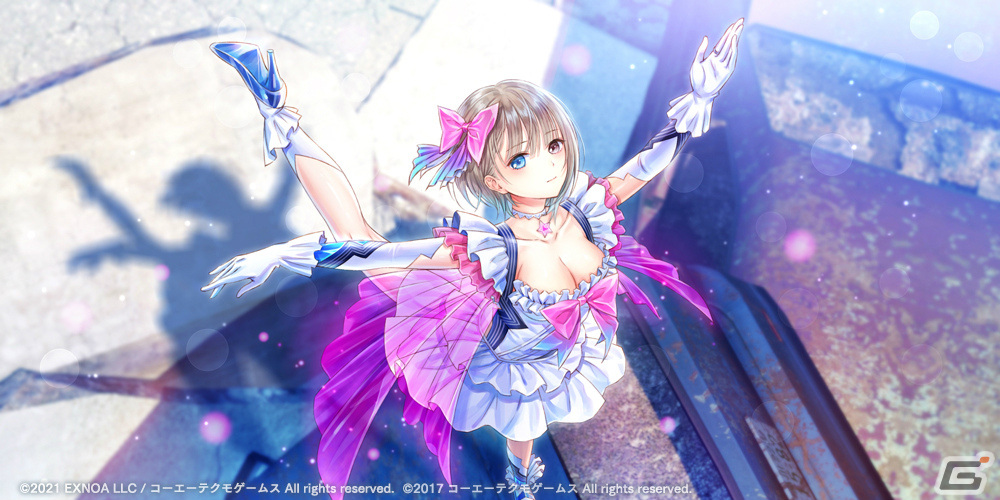 BLUE REFLECTION キャラファイングラフ　白井日菜子 複製原画　版画 BLUE REFLECTION キャラファイングラフ 白井日菜子 複製原画 版画