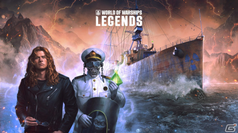 「World of Warships: Legends」とヘヴィメタルバンド「Megadeth」がコラボ！デイヴ・ムステインさんとVic Rattleheadが艦長として登場の画像1