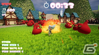 「3D Survivors」のSteamストアページが公開！360度全ての方向からモンスターが迫りくる3Dローグライクアクションの画像2