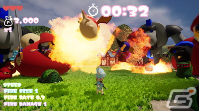 「3D Survivors」のSteamストアページが公開！360度全ての方向からモンスターが迫りくる3Dローグライクアクションの画像4