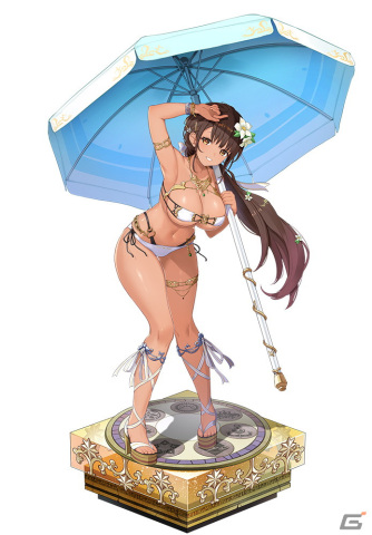 「天啓パラドクス」で総力戦イベントと限定ピックアップガチャ「目線も泳がすビーチガール！」が開始！ナディラやライサが水着姿にの画像5