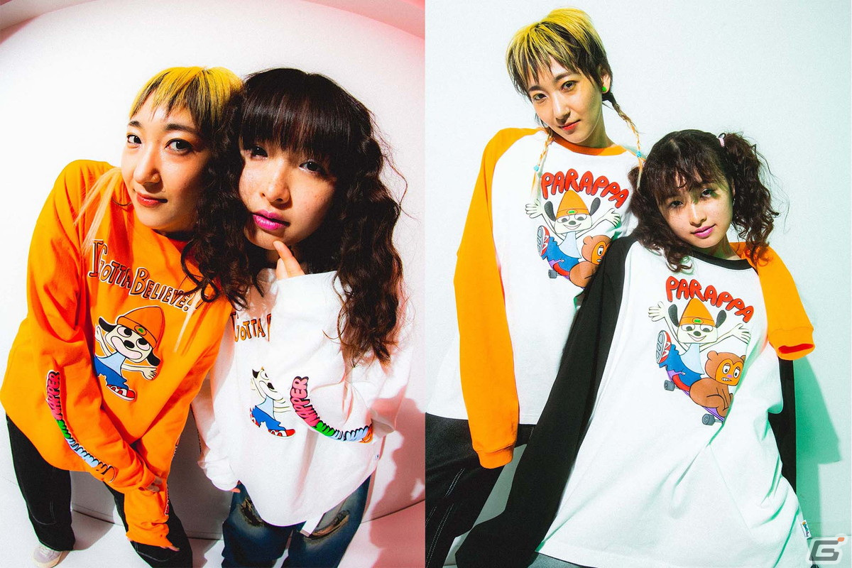 「パラッパラッパー」のアパレル雑貨が9月1日に発売！初回のLOOKモデルにはあっこゴリラさんと瀬戸璃子さんを起用の画像2