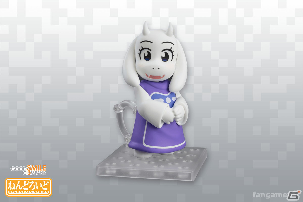 UNDERTALE」のトリエルとニンゲンがねんどろいどになって登場