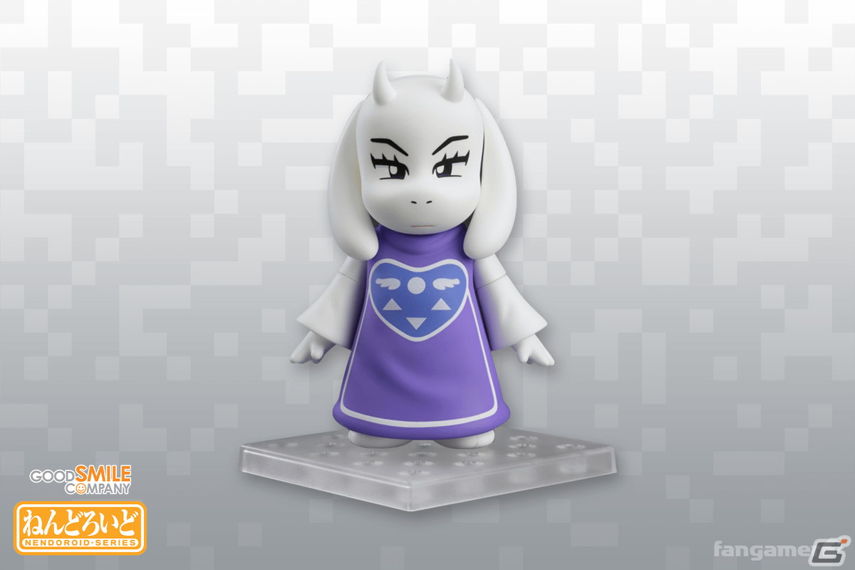 UNDERTALE」のトリエルとニンゲンがねんどろいどになって登場！バター