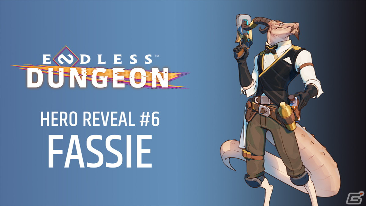 「ENDLESS Dungeon」サポートと攻撃の両方を兼ね備えたヒーロー・FASSIE（ファッシー）の紹介トレーラーが公開！の画像1