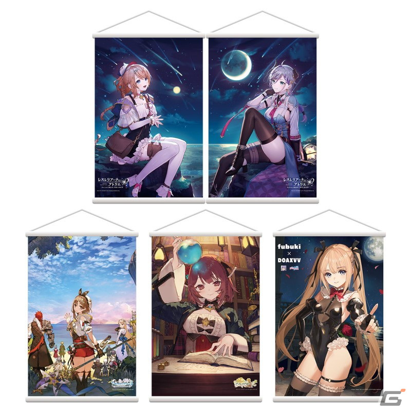 doaxvv ビック布ポスター 2枚セット コーエーテクモゲームス / DEAD OR