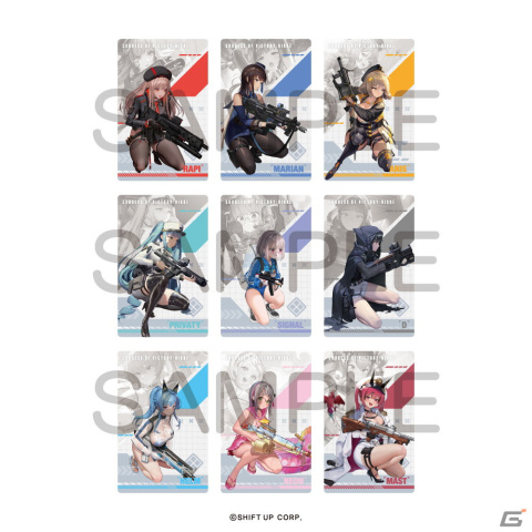 「勝利の女神：NIKKE」50種類の登場キャライラストを収録した「ガンガールメタルカードコレクション」が販売開始！の画像3