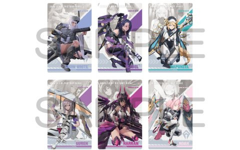 「勝利の女神：NIKKE」50種類の登場キャライラストを収録した「ガンガールメタルカードコレクション」が販売開始！