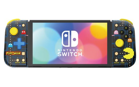 「グリップコントローラー Fit for Nintendo Switch PAC-MAN」が2023年10月に発売！昔懐かしいPAC-MANのゲーム画面をモチーフにしたデザイン