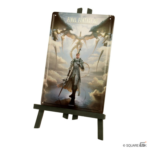 「FFXVI」クライヴ＆イフリートをはじめとした8種のイーゼル付きメタルプレートや召喚獣が描かれたTシャツが登場！予約受付も開始の画像9