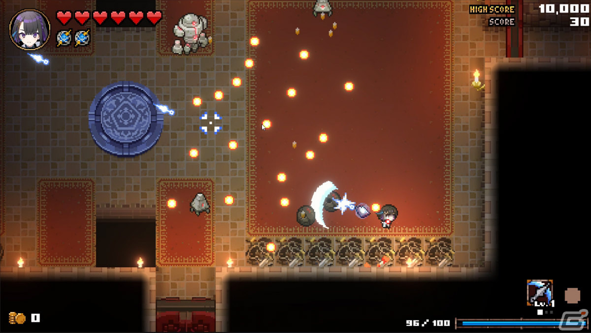「HEAVEN SEEKER コノ残酷ナ世界ノ救イ方」が発表！自分だけの魔法を編み出せるツインスティック・ローグライトSTGの画像11