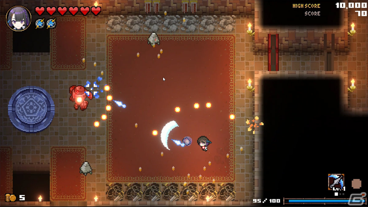 「HEAVEN SEEKER コノ残酷ナ世界ノ救イ方」が発表！自分だけの魔法を編み出せるツインスティック・ローグライトSTGの画像12