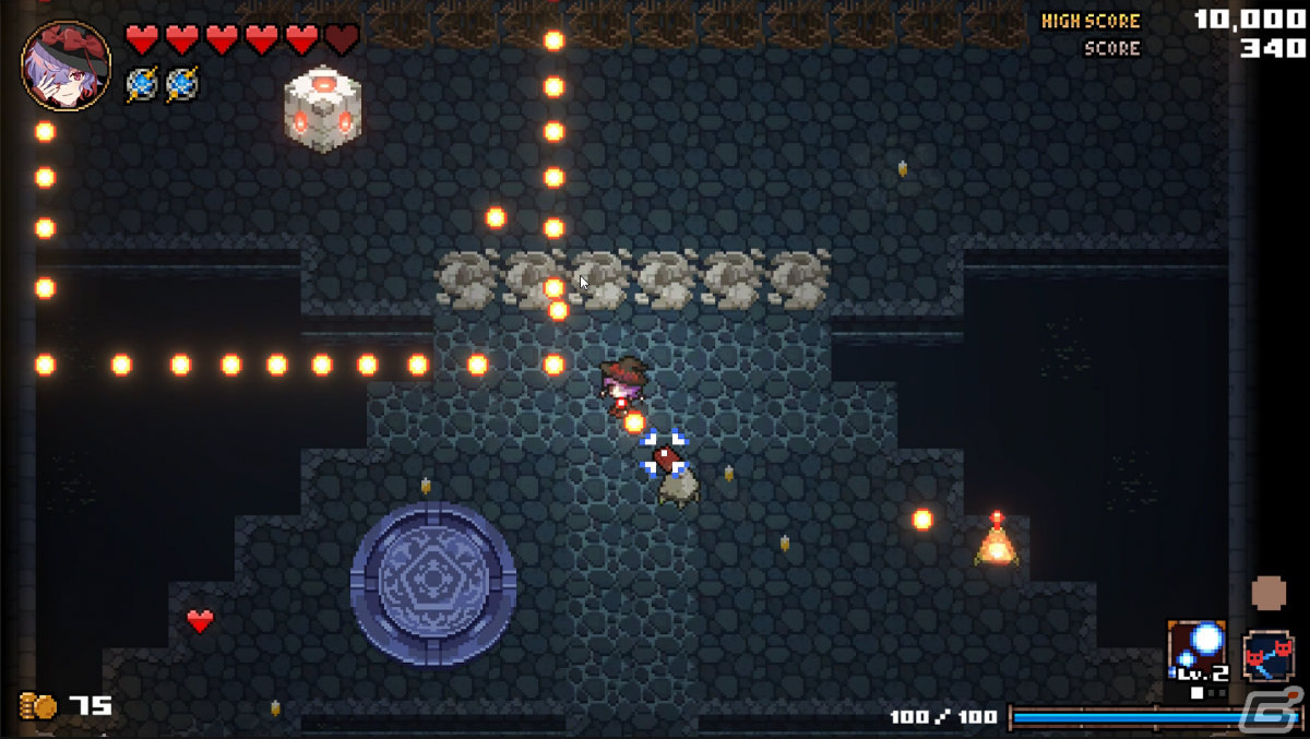「HEAVEN SEEKER コノ残酷ナ世界ノ救イ方」が発表！自分だけの魔法を編み出せるツインスティック・ローグライトSTGの画像21