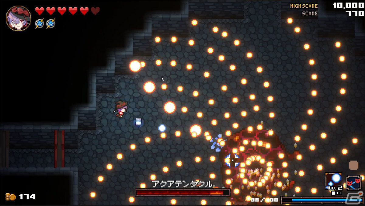 「HEAVEN SEEKER コノ残酷ナ世界ノ救イ方」が発表！自分だけの魔法を編み出せるツインスティック・ローグライトSTGの画像23