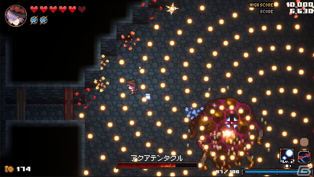 「HEAVEN SEEKER コノ残酷ナ世界ノ救イ方」が発表！自分だけの魔法を編み出せるツインスティック・ローグライトSTGの画像24