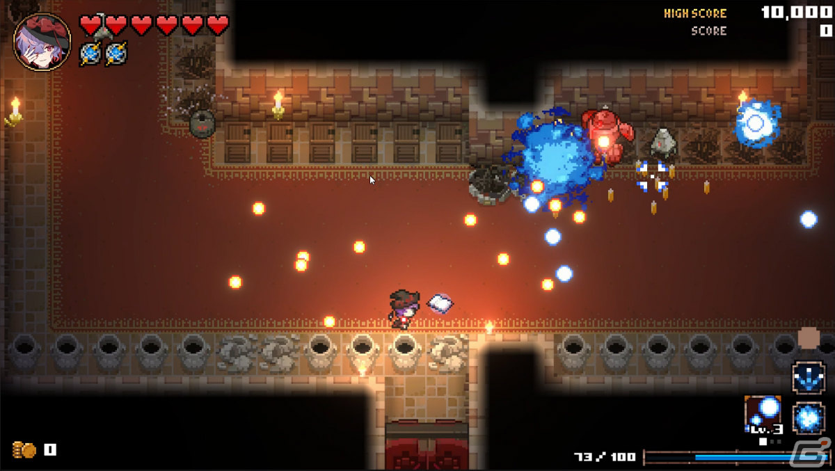 「HEAVEN SEEKER コノ残酷ナ世界ノ救イ方」が発表！自分だけの魔法を編み出せるツインスティック・ローグライトSTGの画像27