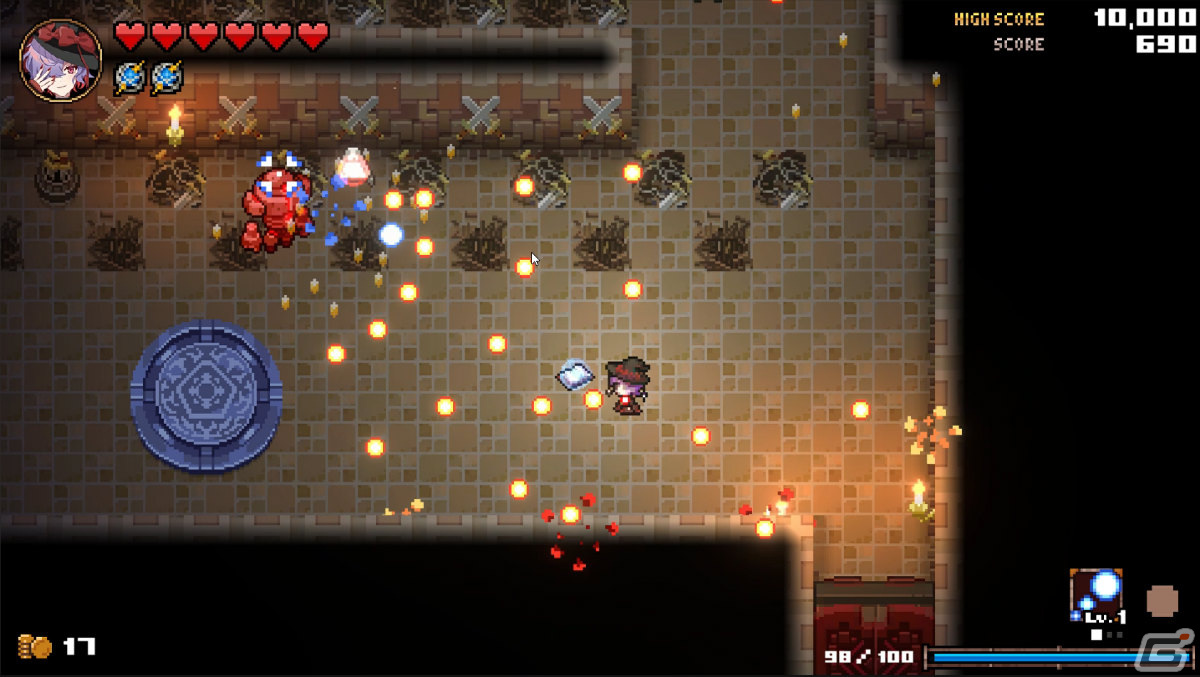 「HEAVEN SEEKER コノ残酷ナ世界ノ救イ方」が発表！自分だけの魔法を編み出せるツインスティック・ローグライトSTGの画像3