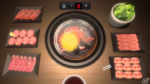 「焼肉シミュレーター」のSwitch版が配信！最大4人で焼肉バトルが楽しめるオンライン対戦モードも登場の画像4