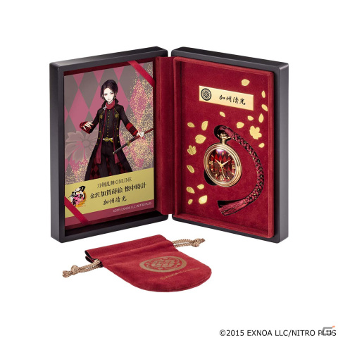 刀剣乱舞ONLINE」 加賀の蒔絵が施された懐中時計が登場！前田藤四郎