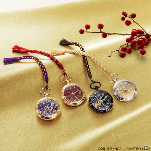 刀剣乱舞ONLINE」 加賀の蒔絵が施された懐中時計が登場！前田藤四郎