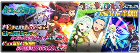 「テイルズ オブ ザ レイズ」でイベント「未来への交響曲」が開催！ガシャにはロイド＆ジーニアスたちのクロスオーバー魔鏡も登場の画像2
