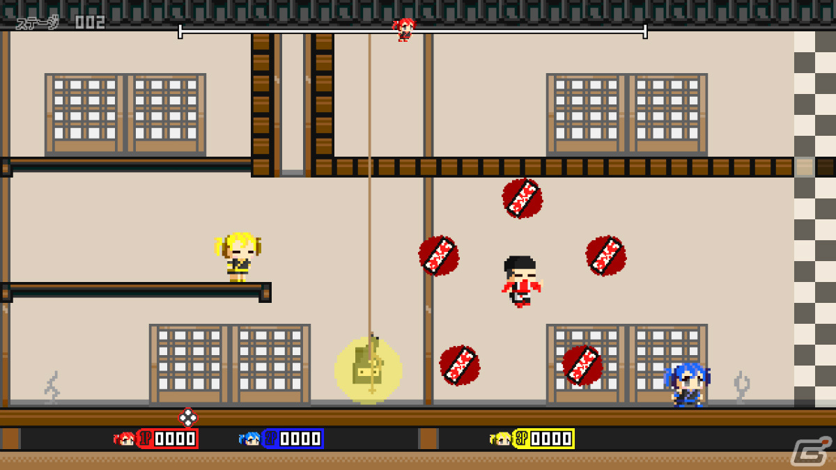 「ツクールシリーズ Ninja Sneaking VS ～おすそわけ専用忍合戦～」が配信！攻守に分かれて最強の忍者を目指す非対称型対戦ゲームの画像2