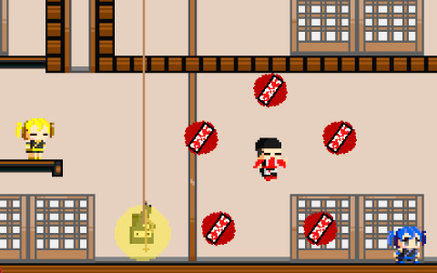 「ツクールシリーズ Ninja Sneaking VS ～おすそわけ専用忍合戦～」が配信！攻守に分かれて最強の忍者を目指す非対称型対戦ゲーム