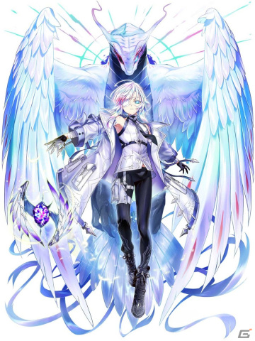 白猫プロジェクト　ROUND1 ハルジオン　コースター　缶バッジ　2点セット 新登場キャラ「ハルジオン」白猫プロジェクト NEW WORLD\u0027S