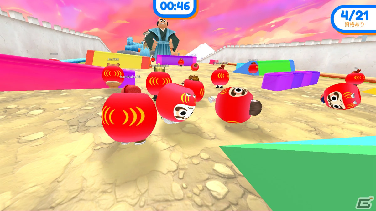 バラエティ番組「風雲！たけし城」の公式ゲームがRobloxで配信！“だるまさんがころんだ”などの名物アトラクションが蘇るの画像2