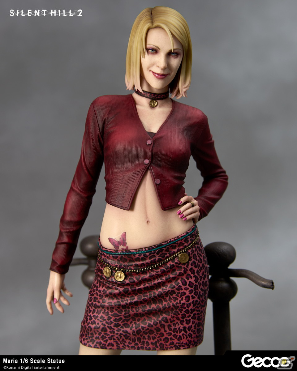 「SILENT HILL 2」1/6スケールスタチューシリーズにマリアが登場！妖艶な雰囲気を醸し出す彼女の艶めかしさを再現の画像15