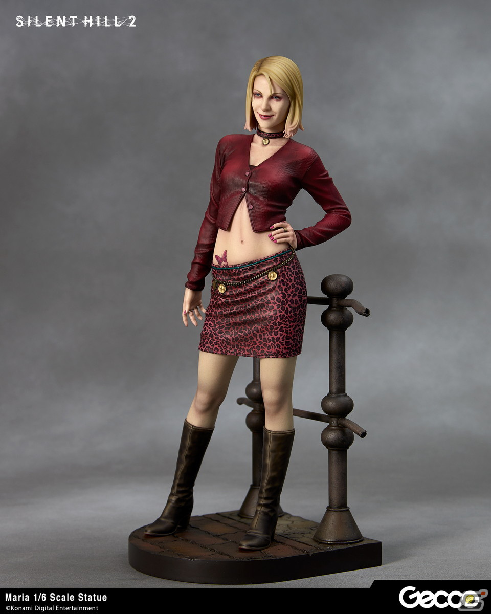 「SILENT HILL 2」1/6スケールスタチューシリーズにマリアが登場！妖艶な雰囲気を醸し出す彼女の艶めかしさを再現の画像8