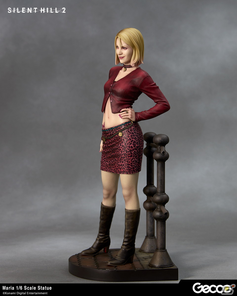 「SILENT HILL 2」1/6スケールスタチューシリーズにマリアが登場！妖艶な雰囲気を醸し出す彼女の艶めかしさを再現の画像9