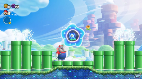 “ゾウ変身”やワンダーフラワー、オンラインプレイなど「スーパーマリオブラザーズ ワンダー Direct」で判明した新たな要素を紹介！の画像13