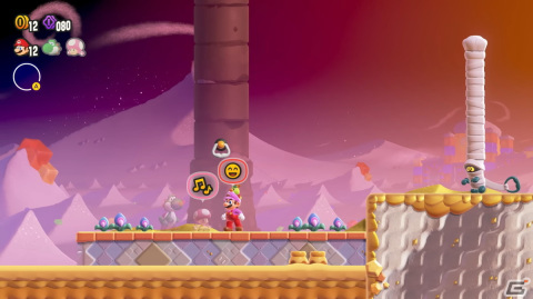 “ゾウ変身”やワンダーフラワー、オンラインプレイなど「スーパーマリオブラザーズ ワンダー Direct」で判明した新たな要素を紹介！の画像20