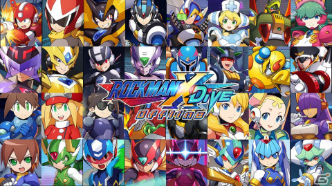 「ロックマンX DiVE オフライン」が配信！歴代のロックマンたちが100体を超えるプレアブルキャラクターとして集結したアクションRPGの画像2