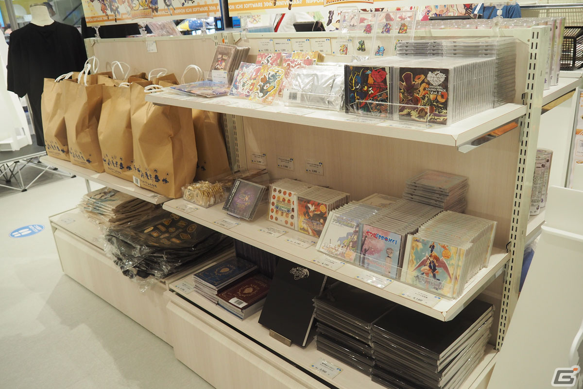 「日本一ソフトウェア30周年記念コンセプトストアinマルイ」が開催中！懐かしのアイテムや小田沙耶佳氏の原画展示、「ゆめいろユラム」の体験も可能の画像15