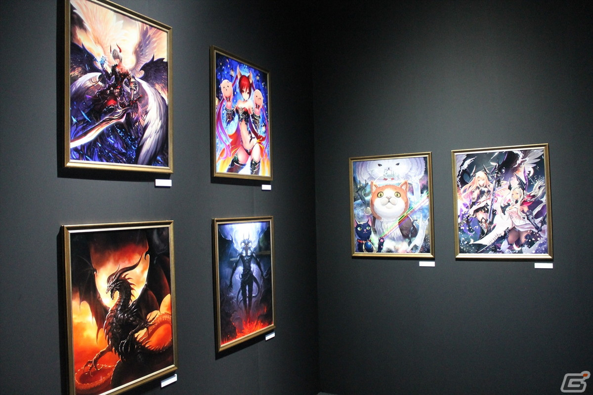 キャラクターが展示を案内！「神バハ」「グラブル」「ウマ娘」など5,500点以上のアートが集結した「Cygames展 Artworks」をレポートの画像10