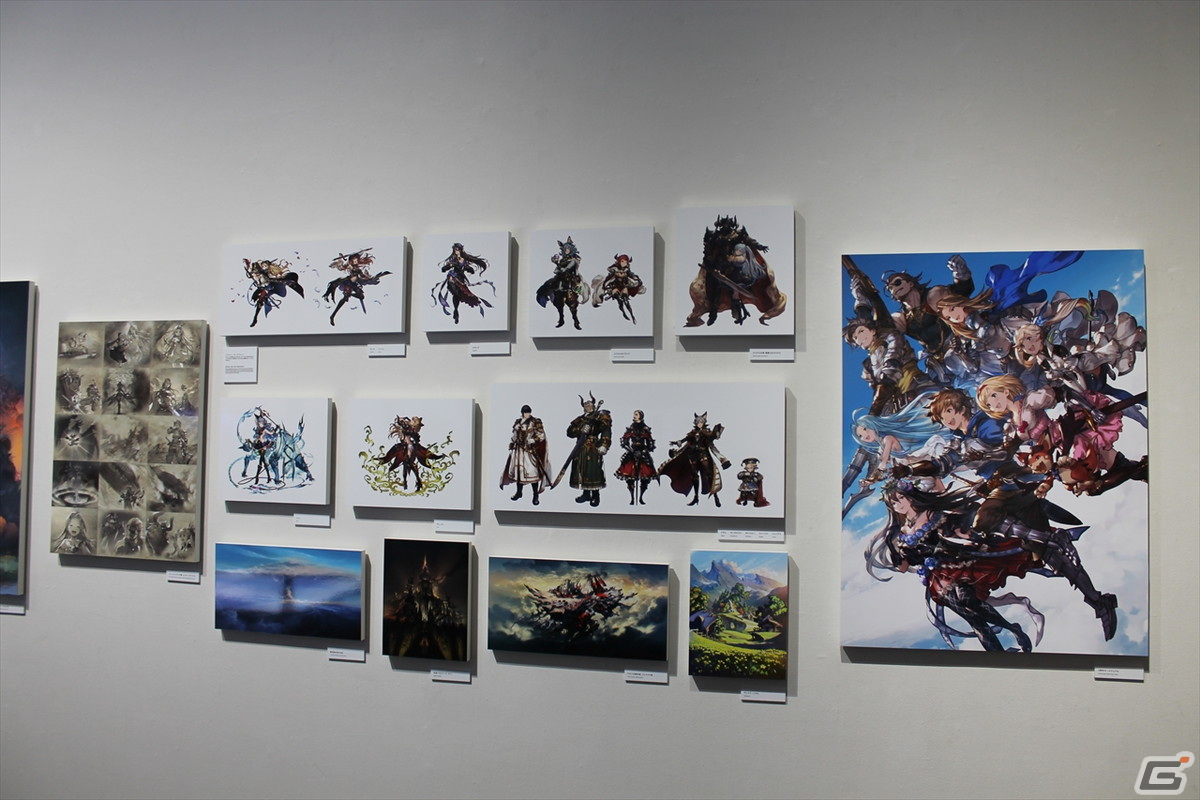 キャラクターが展示を案内！「神バハ」「グラブル」「ウマ娘」など5,500点以上のアートが集結した「Cygames展 Artworks」をレポートの画像16