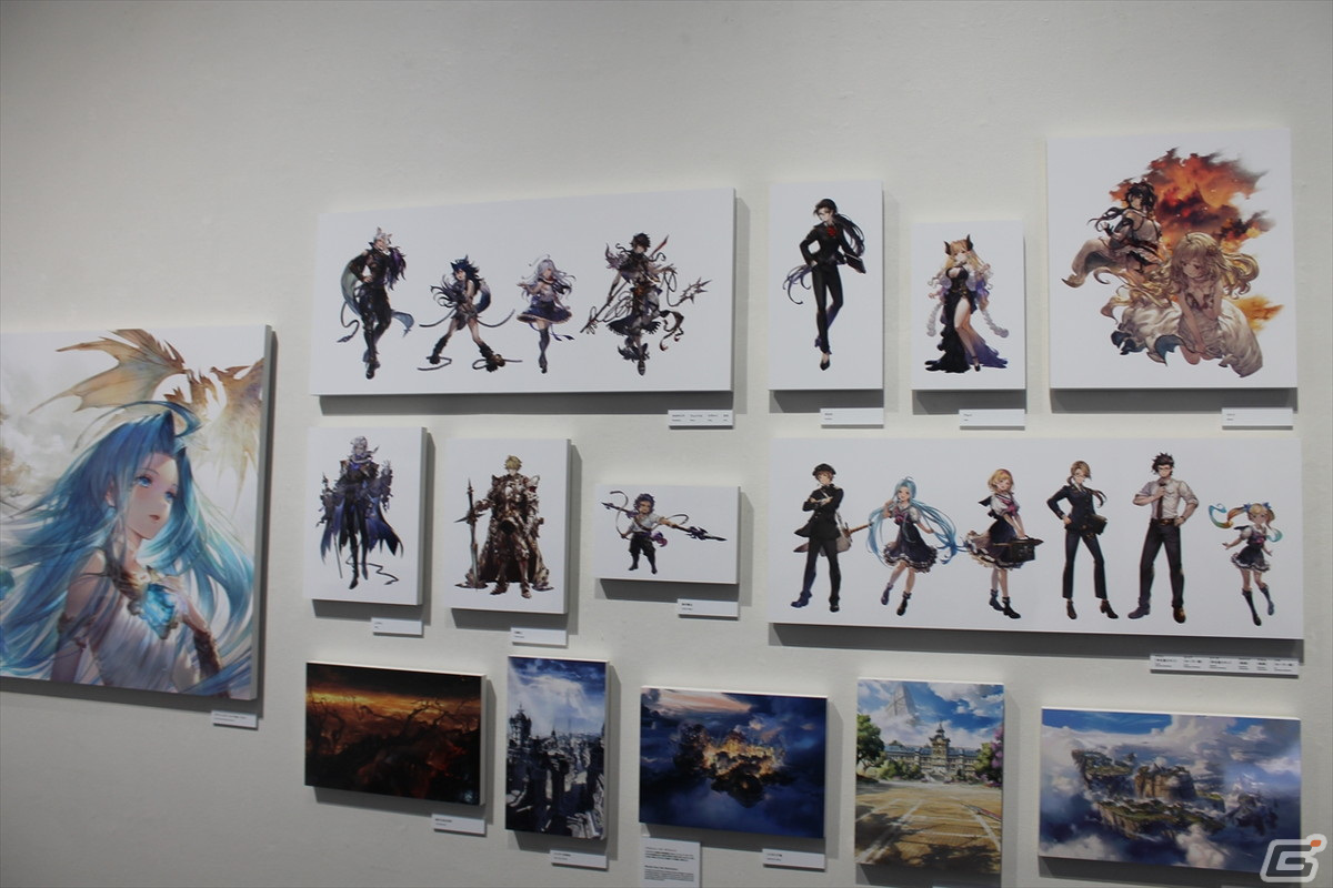 キャラクターが展示を案内！「神バハ」「グラブル」「ウマ娘」など5,500点以上のアートが集結した「Cygames展 Artworks」をレポートの画像19