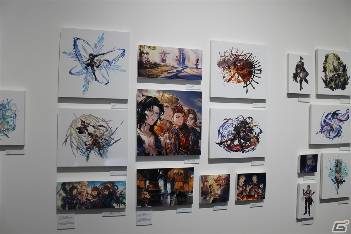 キャラクターが展示を案内！「神バハ」「グラブル」「ウマ娘」など5,500点以上のアートが集結した「Cygames展 Artworks」をレポートの画像21