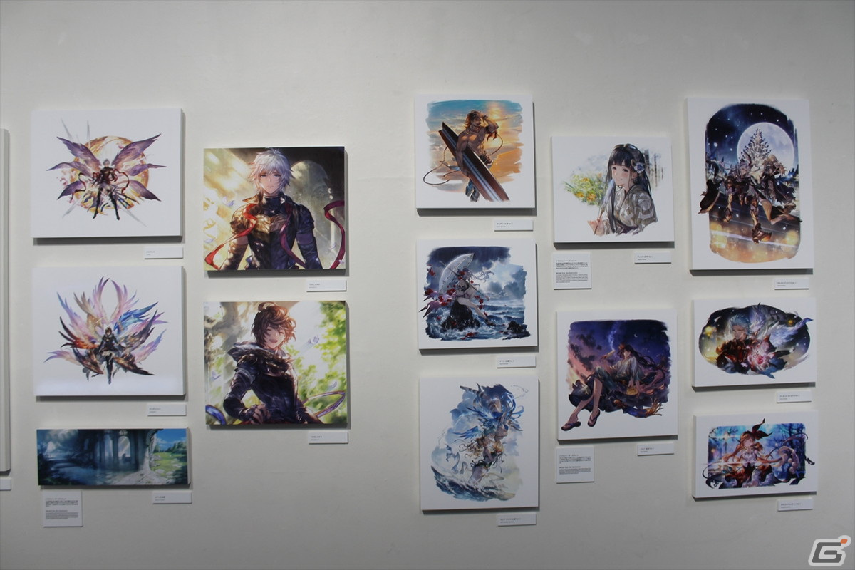 キャラクターが展示を案内！「神バハ」「グラブル」「ウマ娘」など5,500点以上のアートが集結した「Cygames展 Artworks」をレポートの画像25
