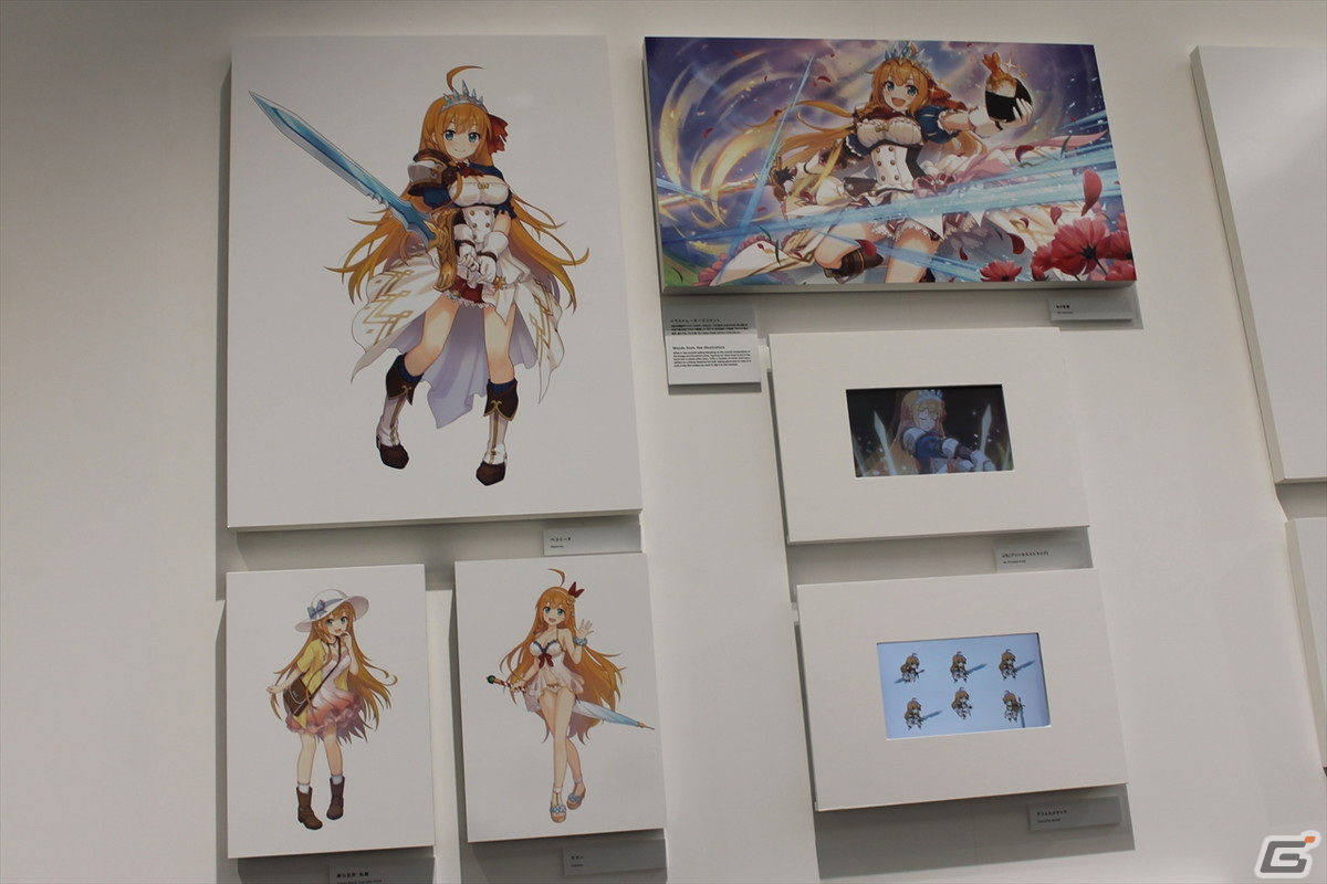 キャラクターが展示を案内！「神バハ」「グラブル」「ウマ娘」など5,500点以上のアートが集結した「Cygames展 Artworks」をレポートの画像37
