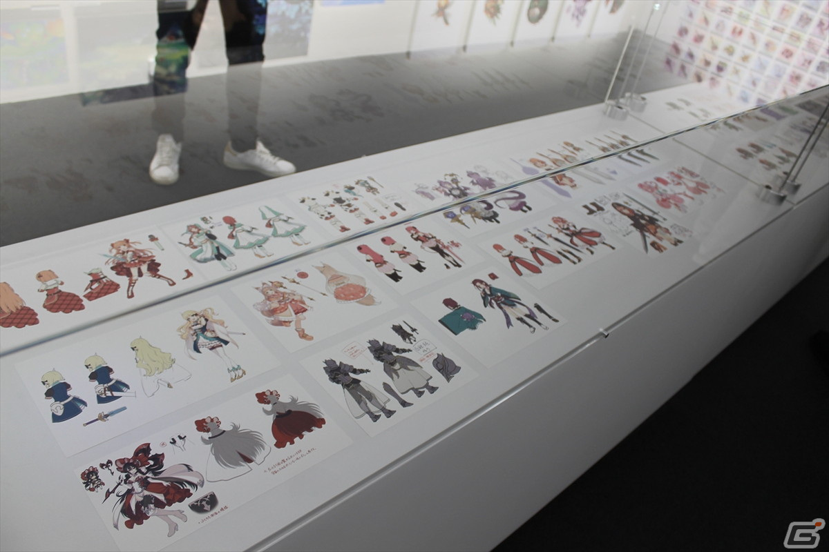 キャラクターが展示を案内！「神バハ」「グラブル」「ウマ娘」など5,500点以上のアートが集結した「Cygames展 Artworks」をレポートの画像45