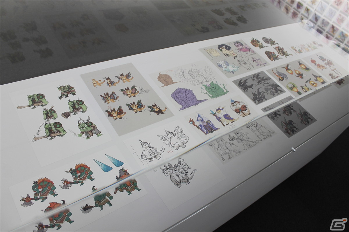 キャラクターが展示を案内！「神バハ」「グラブル」「ウマ娘」など5,500点以上のアートが集結した「Cygames展 Artworks」をレポートの画像46